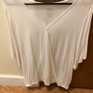 Soho wrap around soft tee